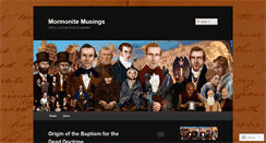 Desktop Screenshot of mormonitemusings.com